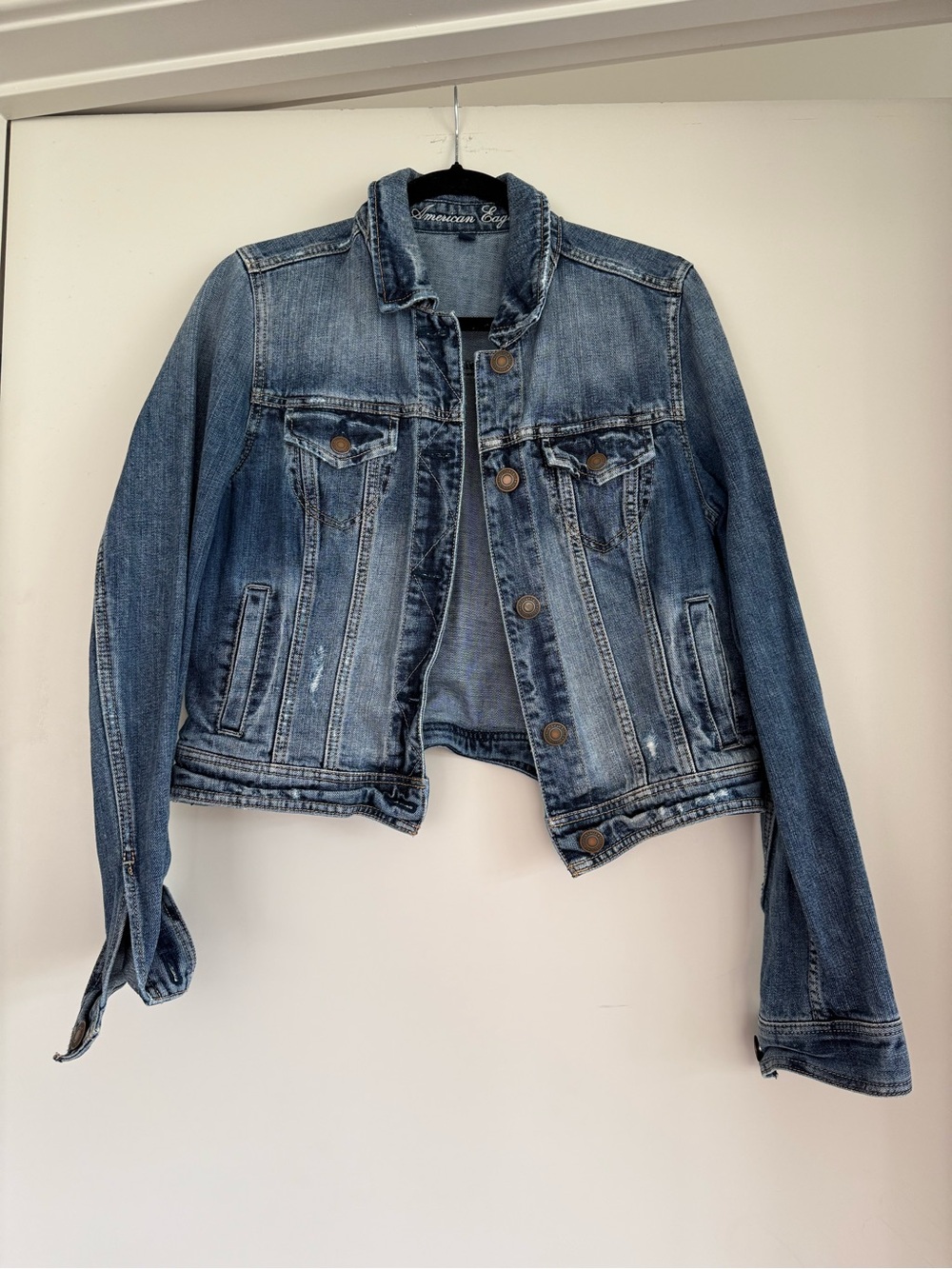 American Eagle Denim Jean Jacket – Size L – Excellent Condition